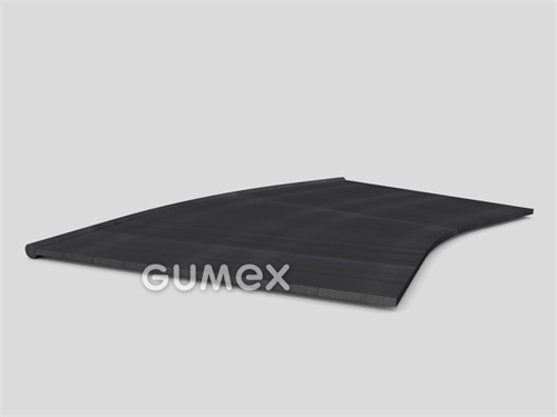 "I" Gummiprofil, 110x4,5/2mm, 50°ShA, EPDM, -40°C/+100°C, schwarz, 